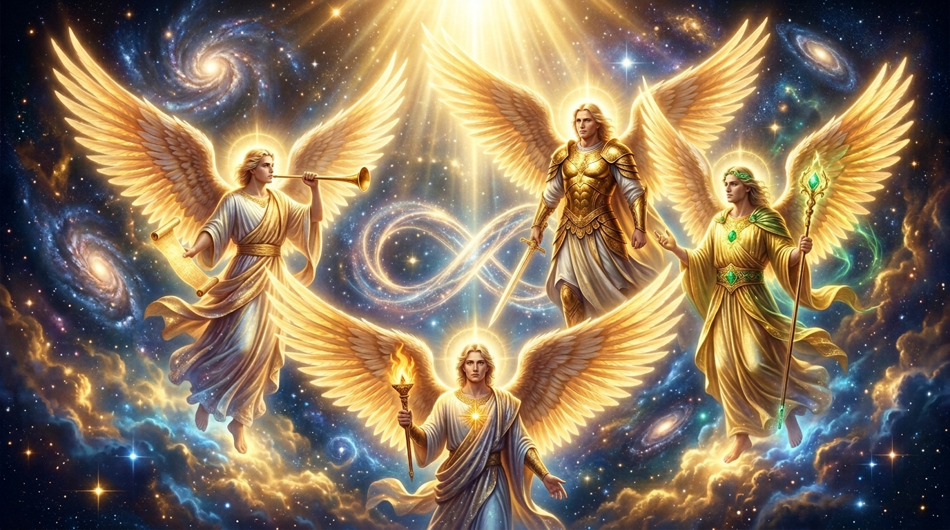 Engelszahl 04 als spirituelles Symbol