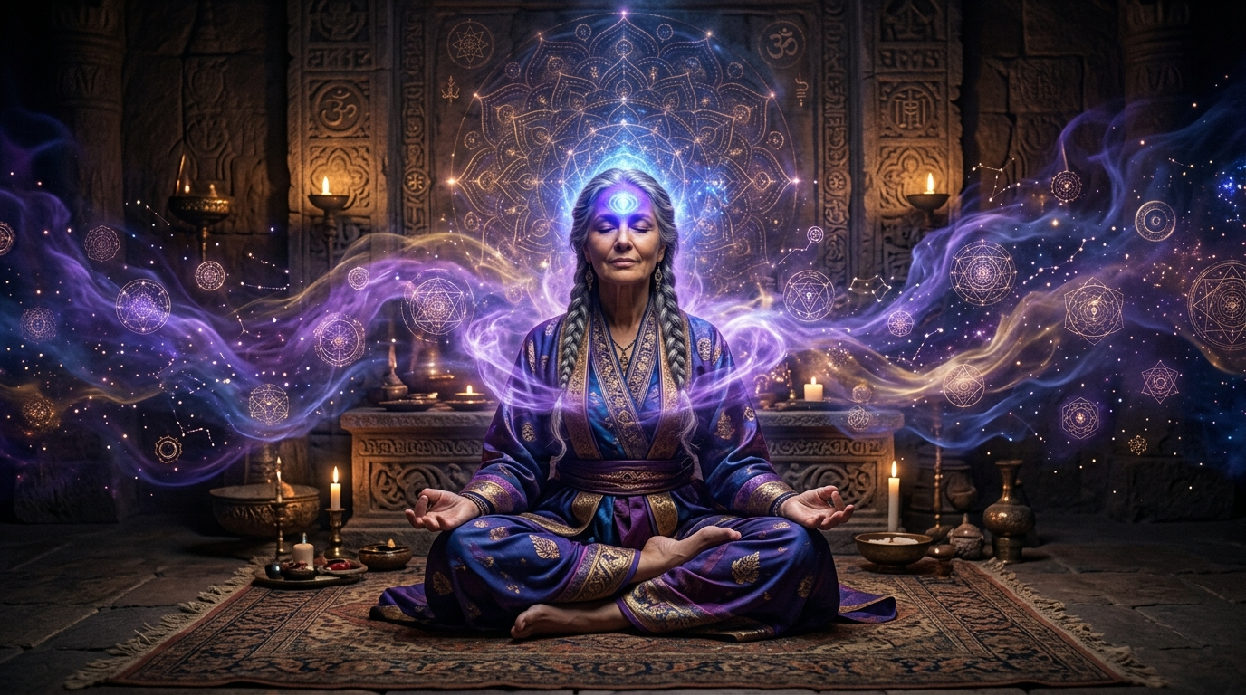 Engelszahl 0707 als Symbol für innere spirituelle Weisheit und spirituelles Erwachen