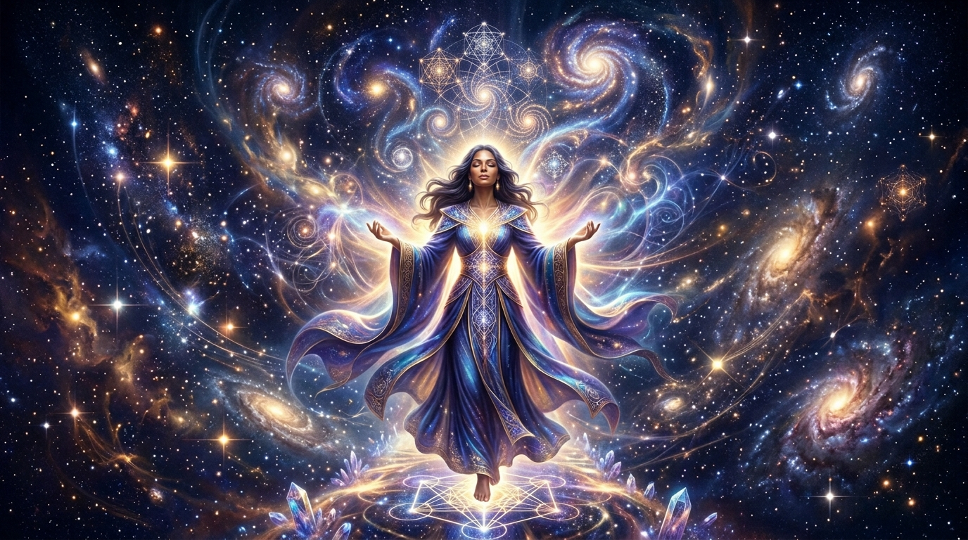 Engelszahl 17 Bedeutung mit spiritueller Führungsenergie und Überfluss-Symbol der Zahl 8 als Unendlichkeit