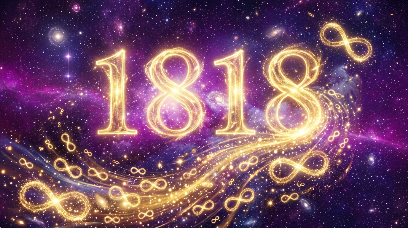 Engelszahl 1818 Bedeutung Wohlstand karmische Belohnung und finanzieller Überfluss