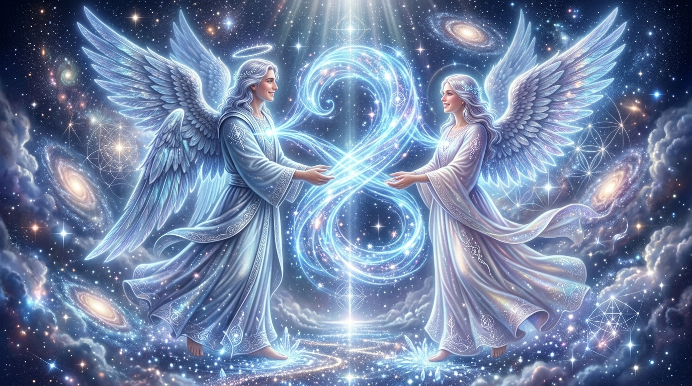 Engelszahl 2 Bedeutung -- Harmonie, Partnerschaft und Verbindung