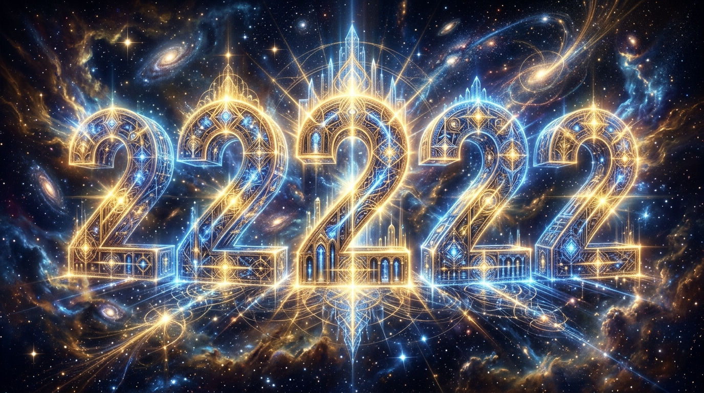 Engelszahl 22222 als spirituelles Symbol