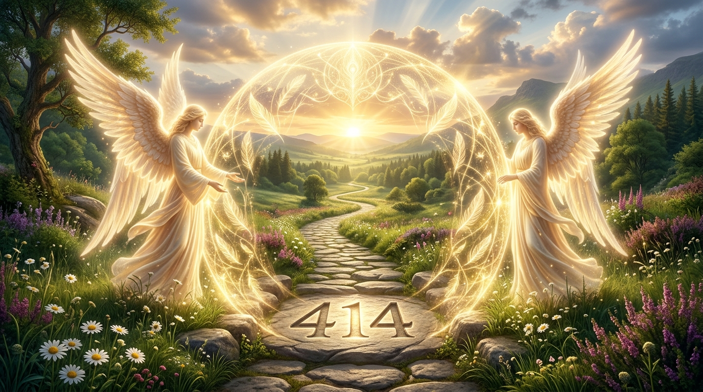 Engelszahl 414 als spirituelles Symbol