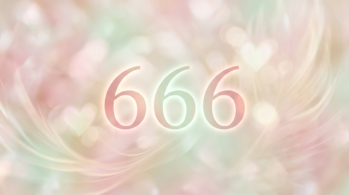 Engelszahl 666 Bedeutung spirituelle innere Balance und Selbstfürsorge