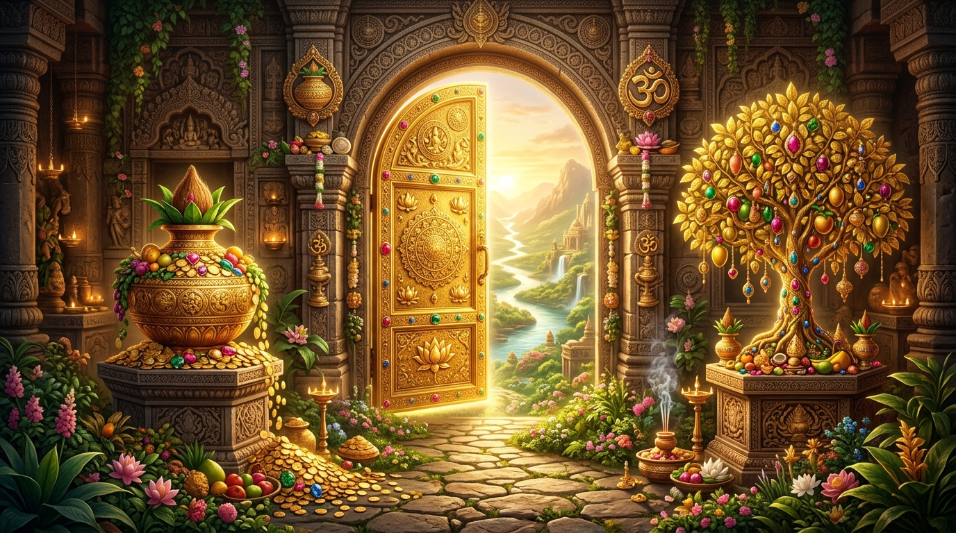 Engelszahl 818 Energie: aufsteigendes Goldlicht zwischen zwei Wohlstandsebenen im Universum